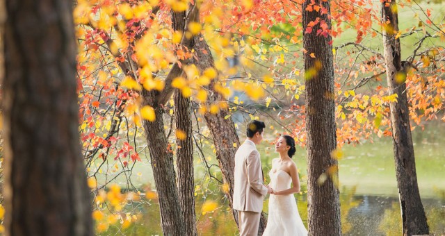 Camie + Tony | Fearrington Village Wedding Portraits