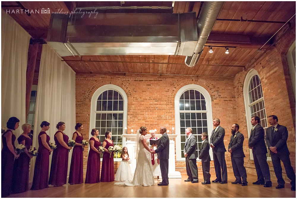 Wedding Cotton Room Indoor Ceremony  0034