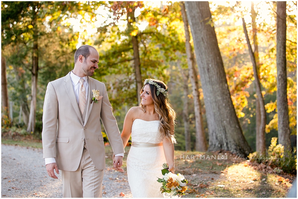 Autumn NC Raleigh Wedding