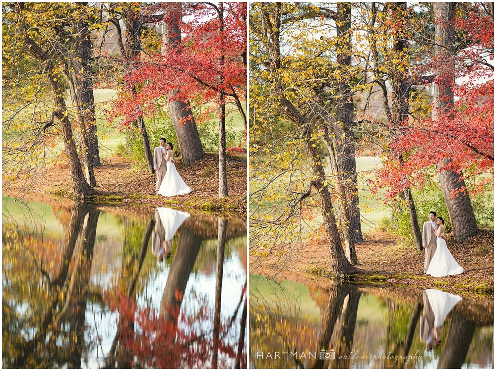 November Fearrington Village Barn Wedding  02366