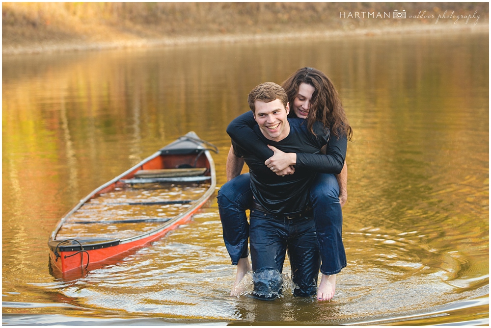 Raleigh Canoe Engagement Fun  0134