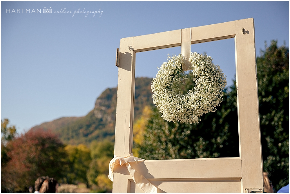 Lake Lure Inn Outdoor Ceremony 10568