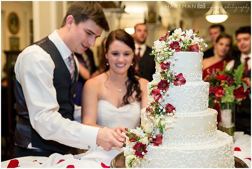 Lake Lure Wedding Cake 10593