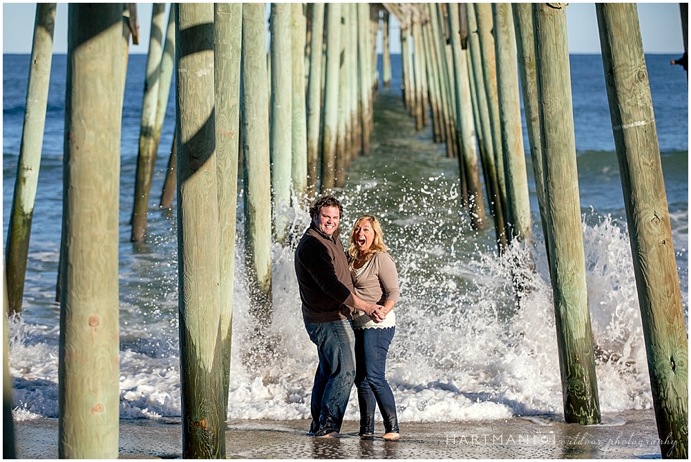 Carolina Beach Pier Engagement 0137