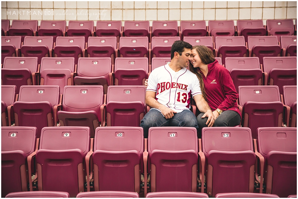 elon Baseball Engagement 0176