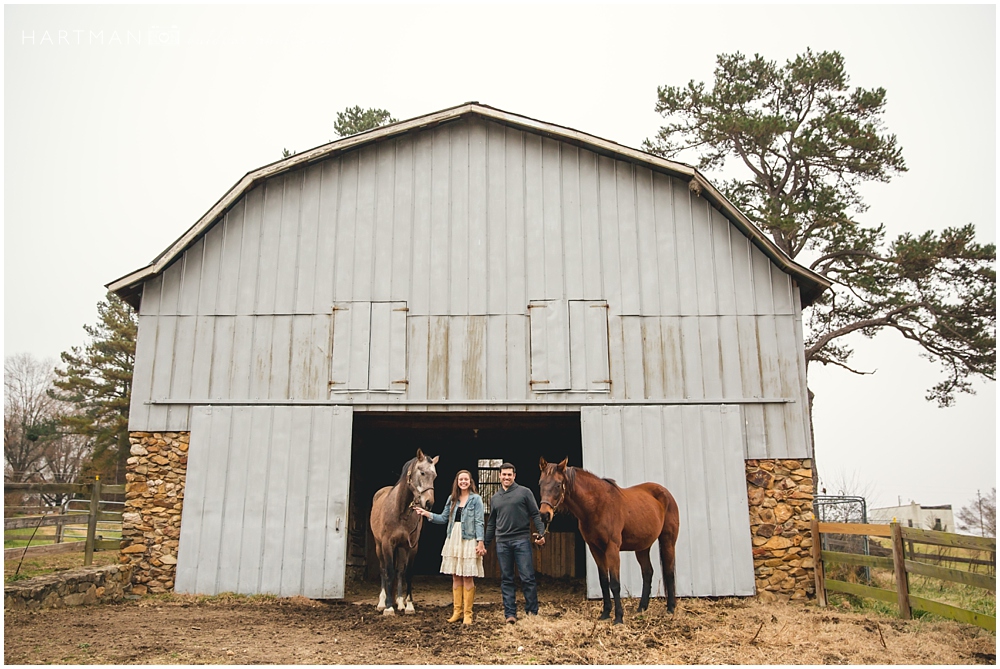 North Carolina Horse Engagement Session 0180