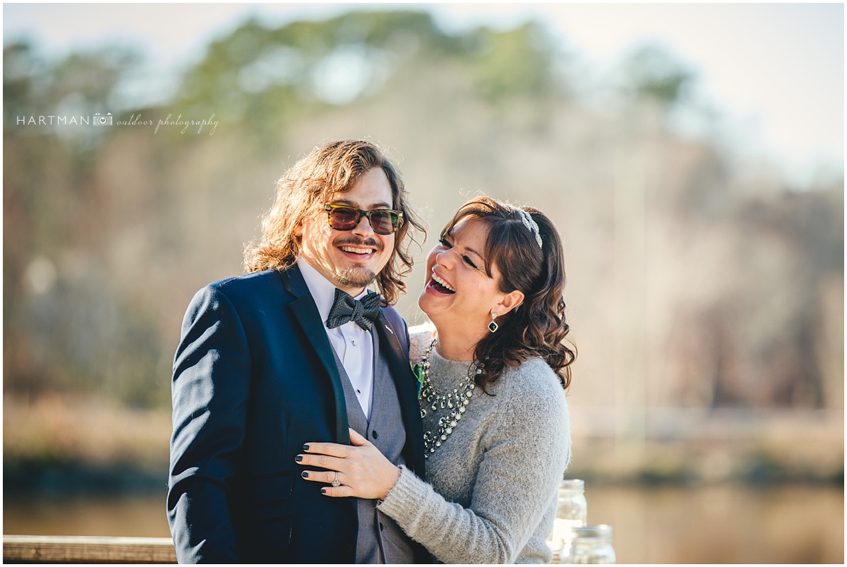 Candid Winter Wedding photogrpher