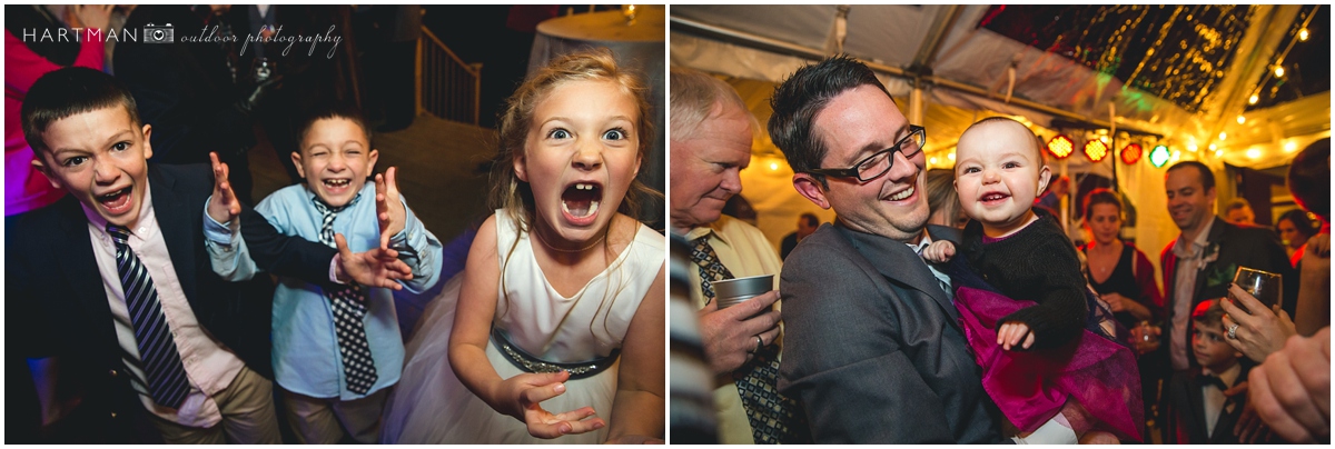 Raleigh kids wedding reception