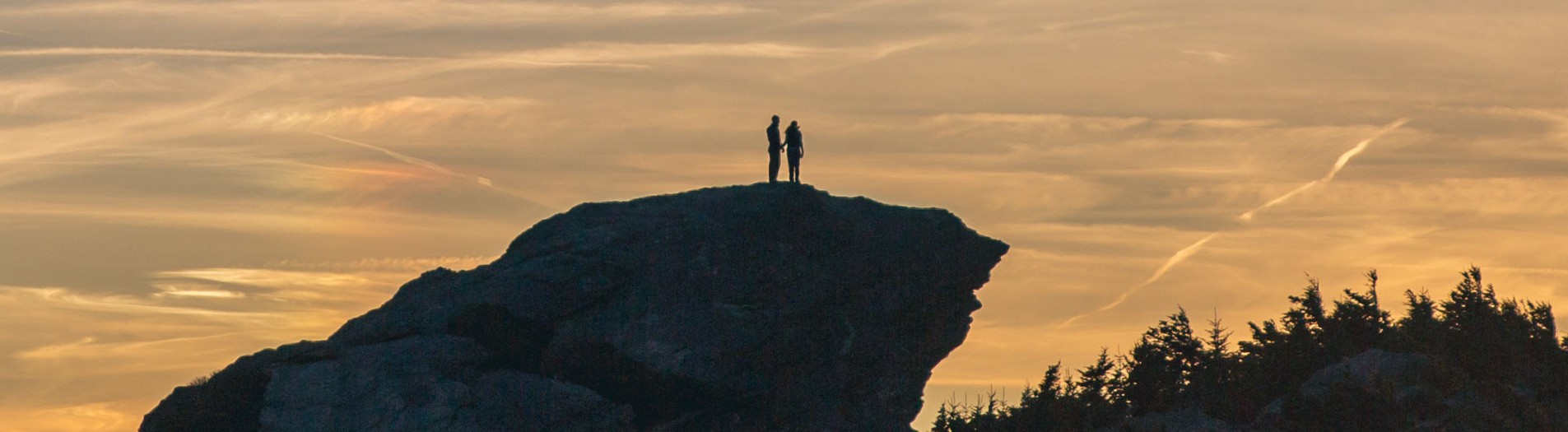 Grayson and Kristen | Grandfather Mountain Backpacking Engagement