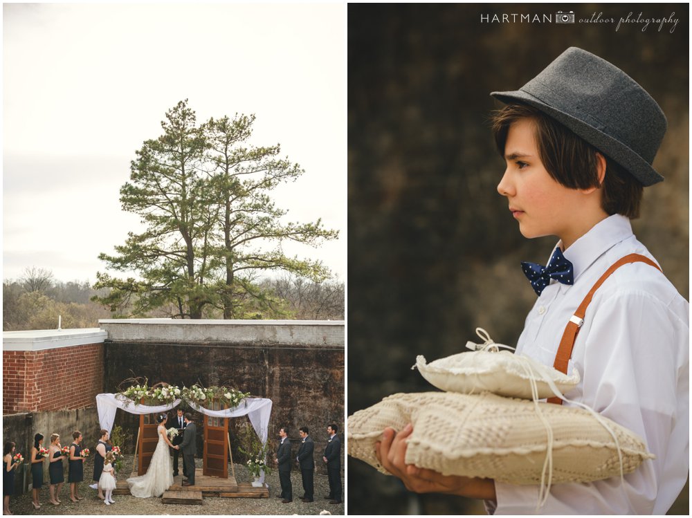 Winter Wedding Haw River Ballroom  000058