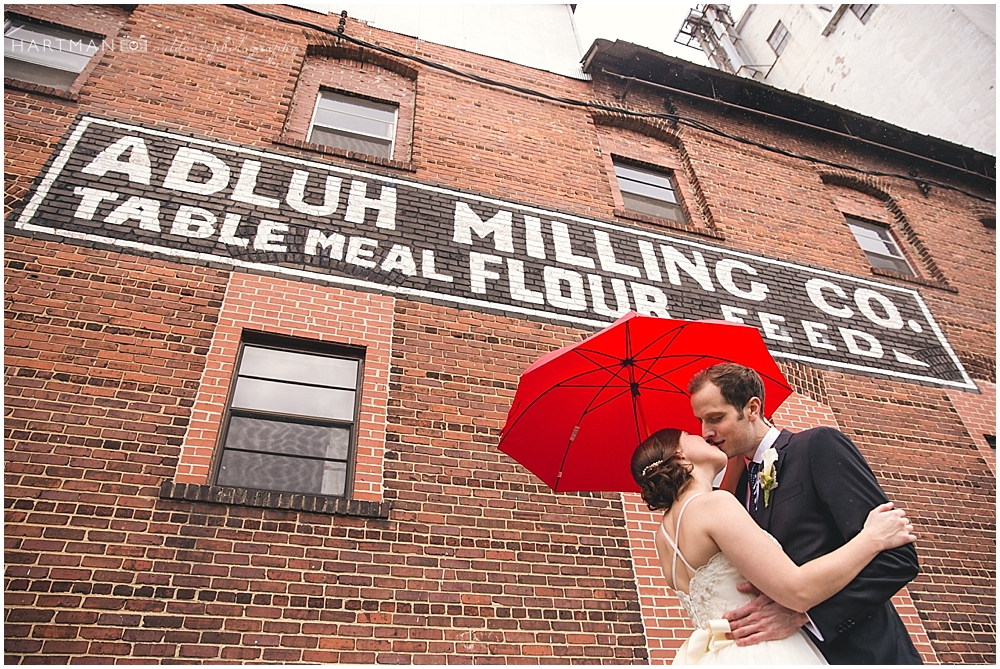 umbrella rain Wedding day 00740