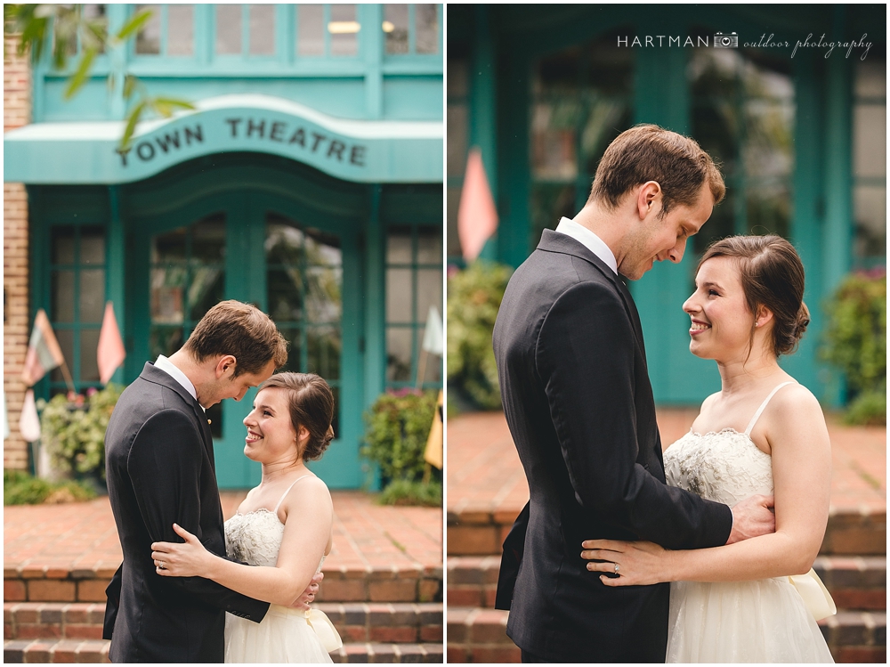 Columbia Town Theater Wedding