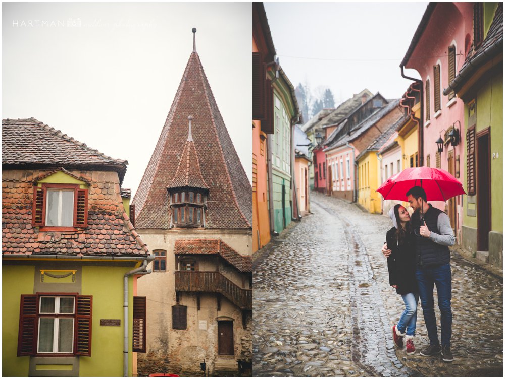 Sighisoara engagement photographer