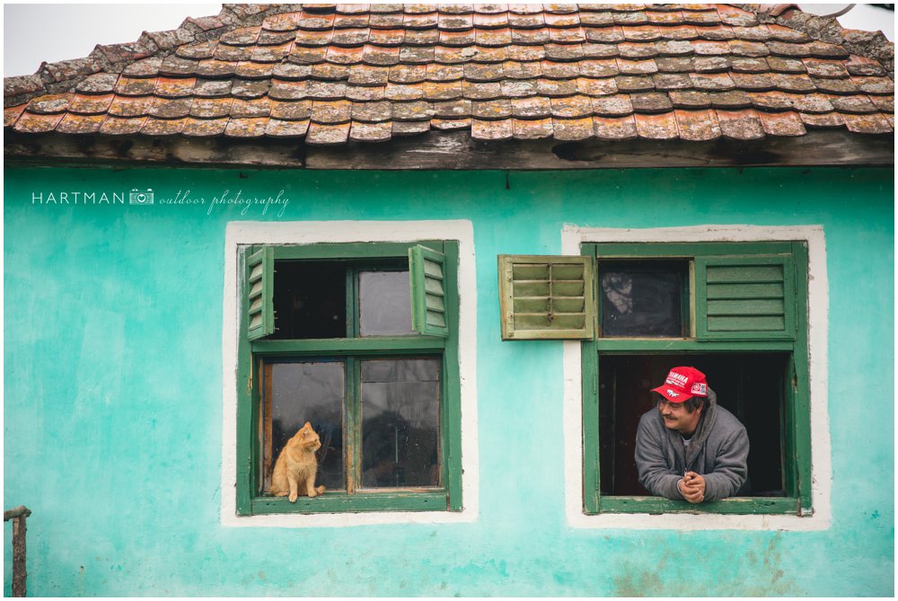 Man with his Cat