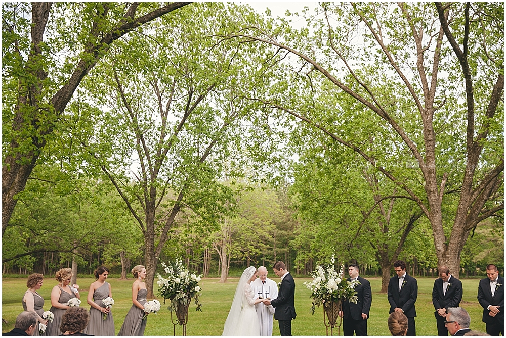 Outdoor Ceremony Magnolia Manor Pecan Grove