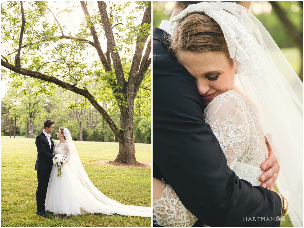 Bride and Groom Magnolia Manor Plantation b&b