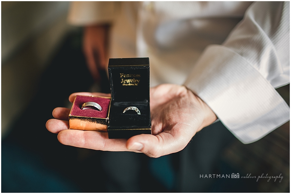 Groom Getting Ready