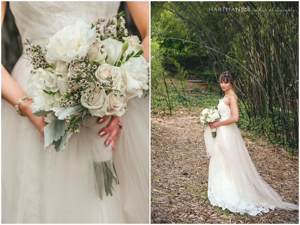 Duke Garden Durham Bridal Portrait