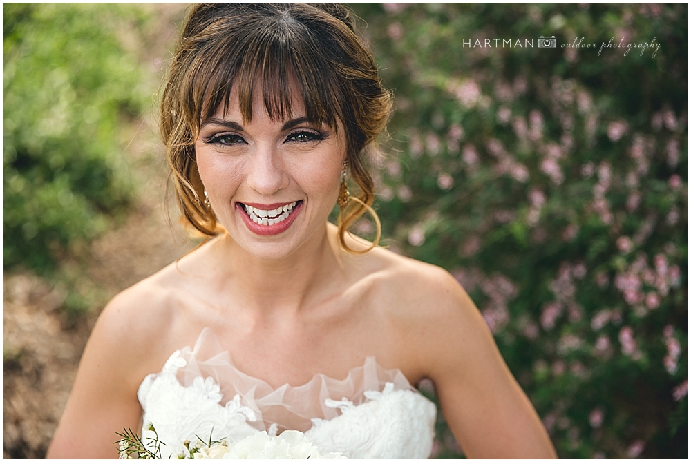 Durham Duke Gardens Bridal Portraits