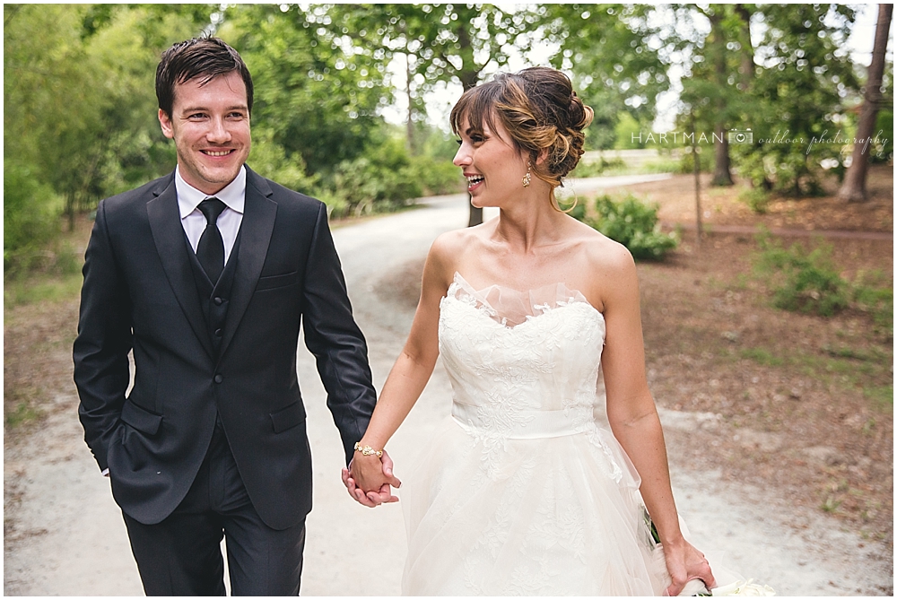 Bride Groom Wedding Duke Gardens