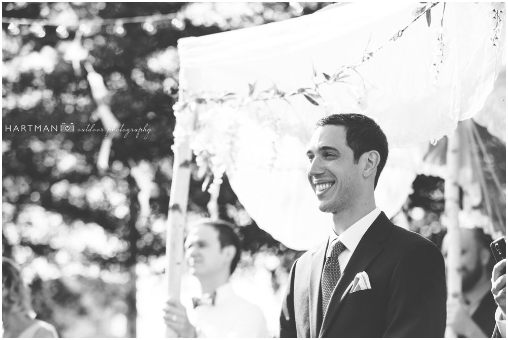 Merrimon Wynne House Jewish Ceremony Chuppah