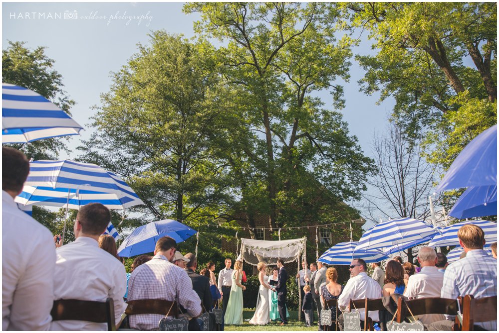 Jewish Ceremony Chuppah Merrimon Wynne House