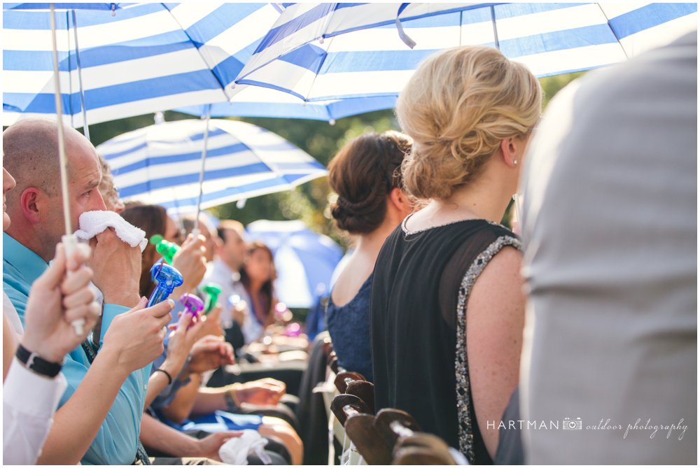 Merrimon Wynne House Outdoor Summer Ceremony