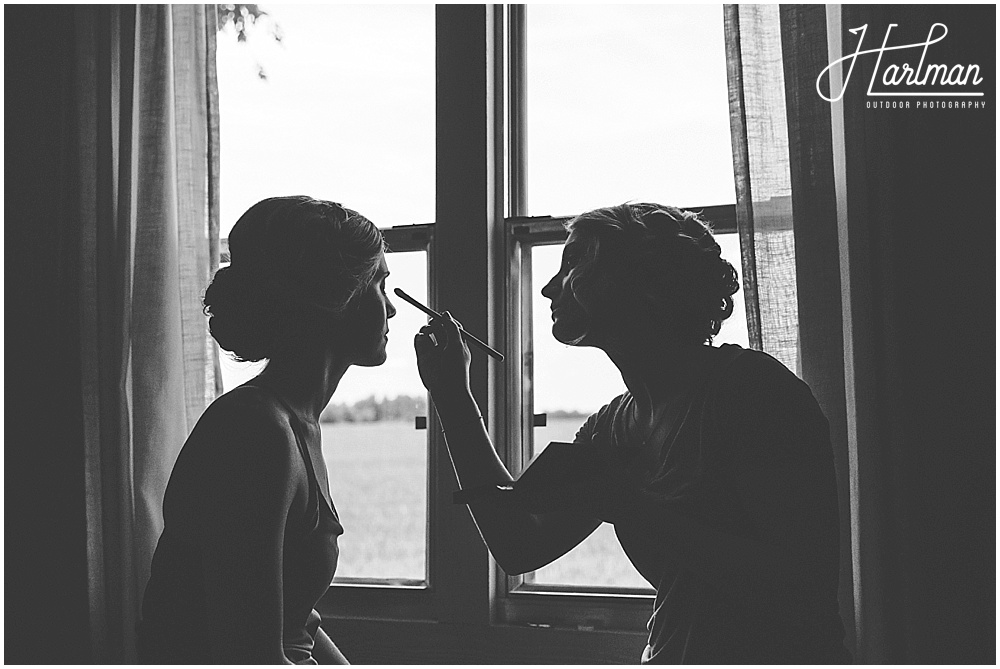 Starlight Meadow Wedding Getting Ready