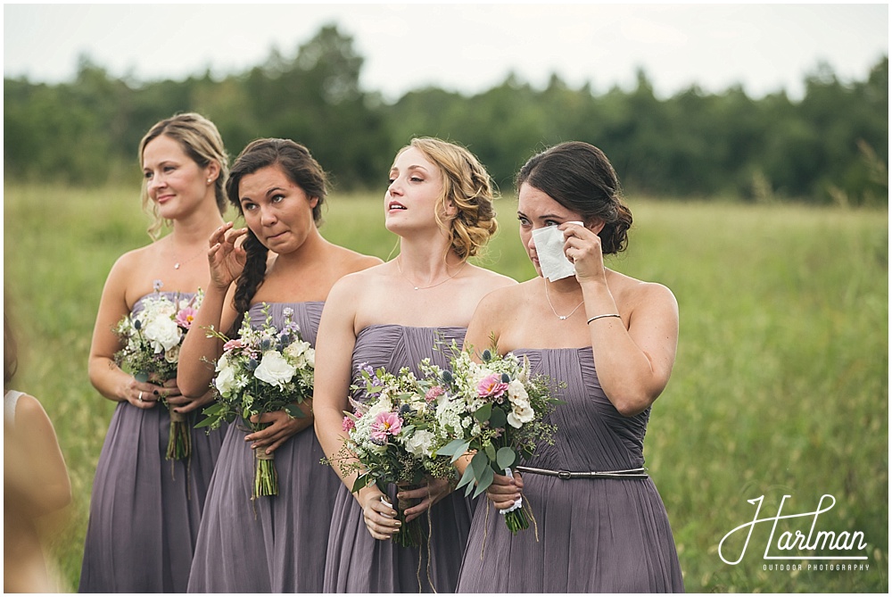 Lavendar Meadow North Carolina Bridesmaids