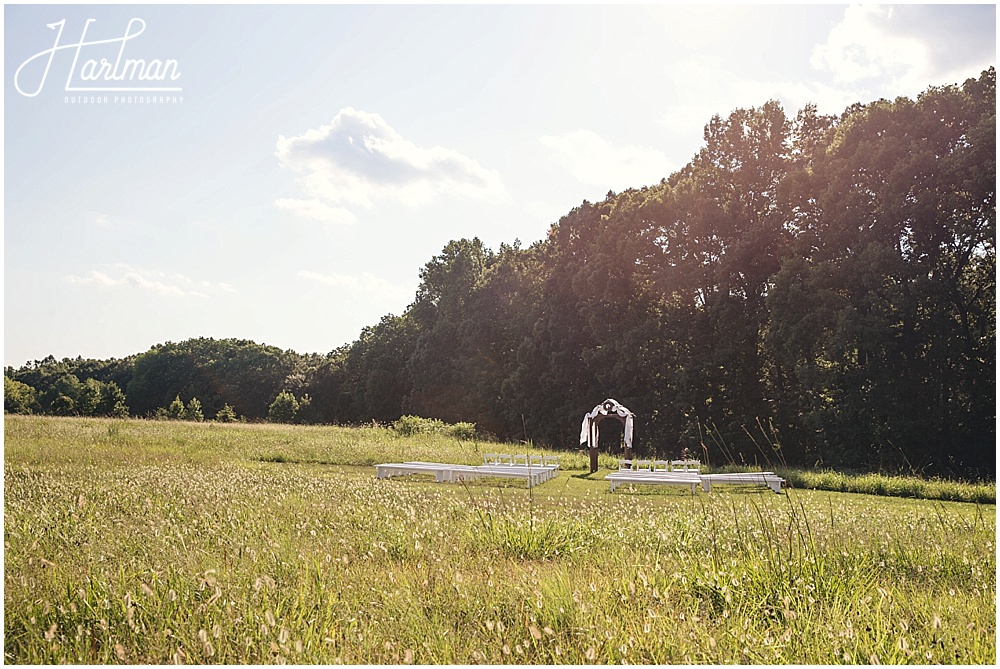 Starlight Meadow Burlington NC Ceremony