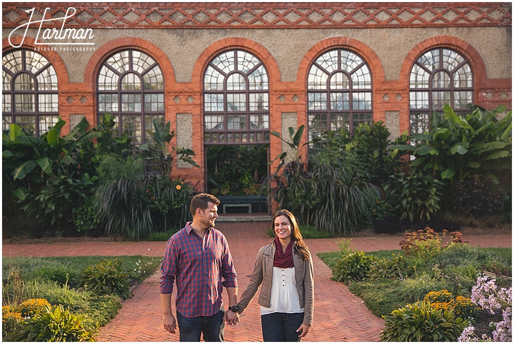 Biltmore Estate Conservatory Wedding Engagement Session 0052