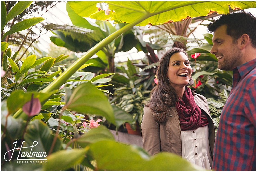 Biltmore Estate Conservatory Wedding Engagement 0054