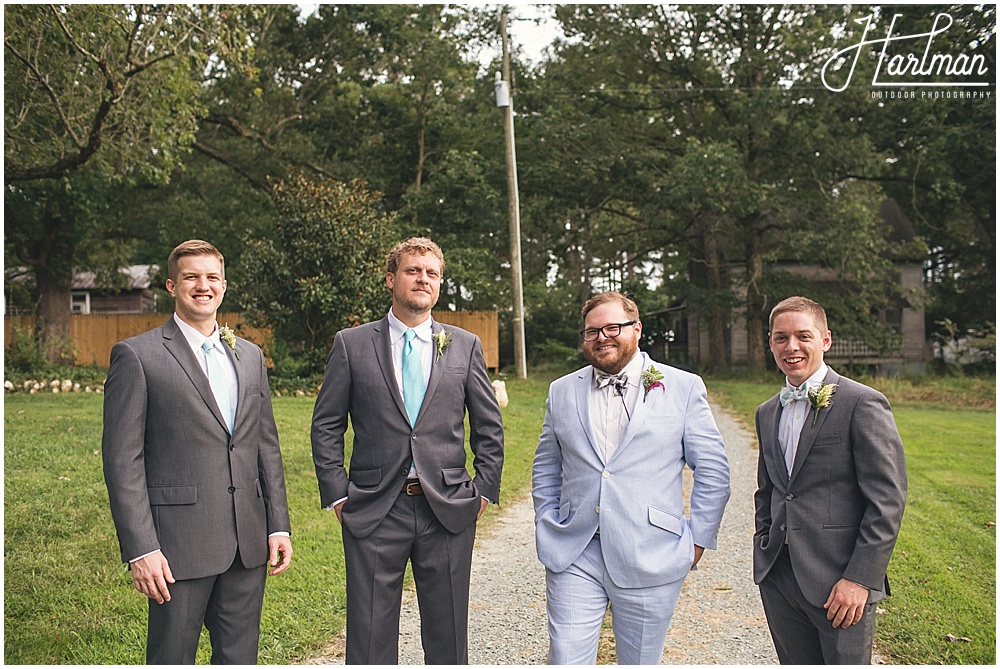 Groomsmen Inn at Celebrity Dairy