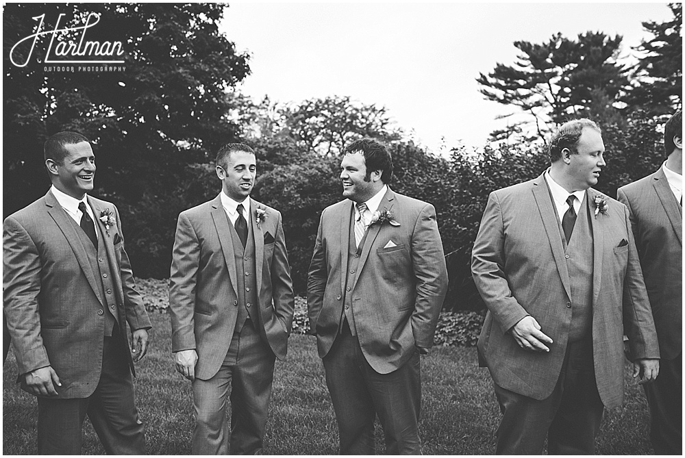 Morton Arboretum groomsmen