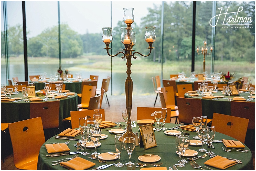 Ginko Room Morton Arboretum Wedding 