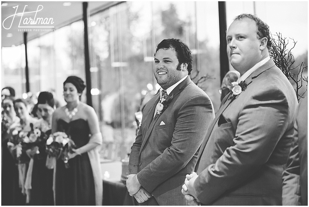 Morton Arboretum Wedding Ginko Room Ceremony