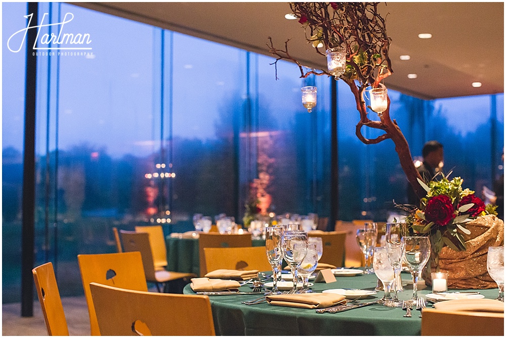 Ginko Room Wedding reception Morton Arboretum