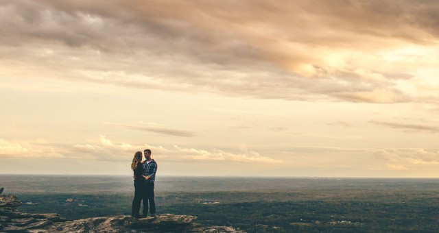 Nicole + Nick | Hanging Rock State Park Engagement