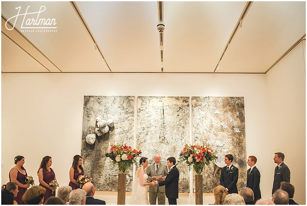 North Carolina Museum of Art North Courtyard Wedding 0208