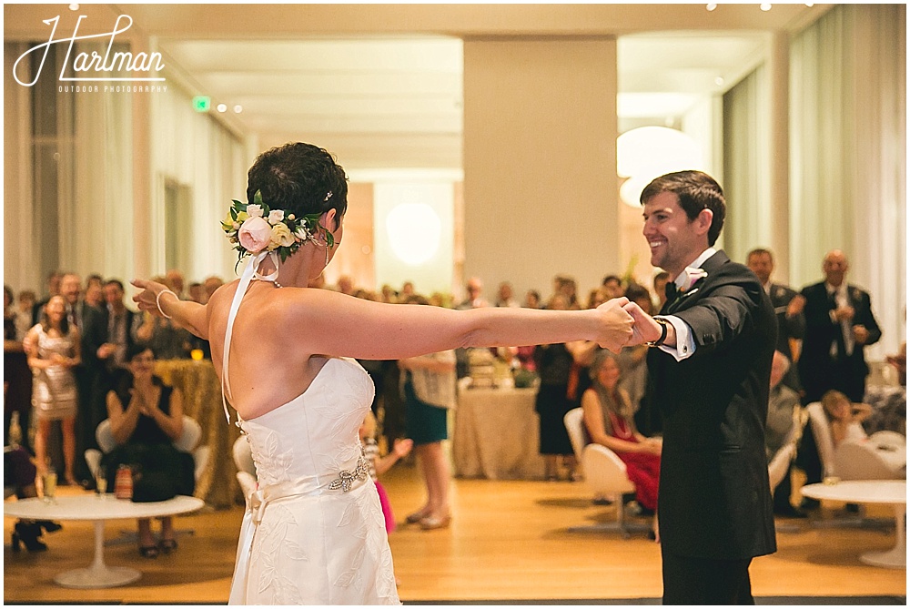 North Carolina Museum of Art Wedding Reception Dancing 0239