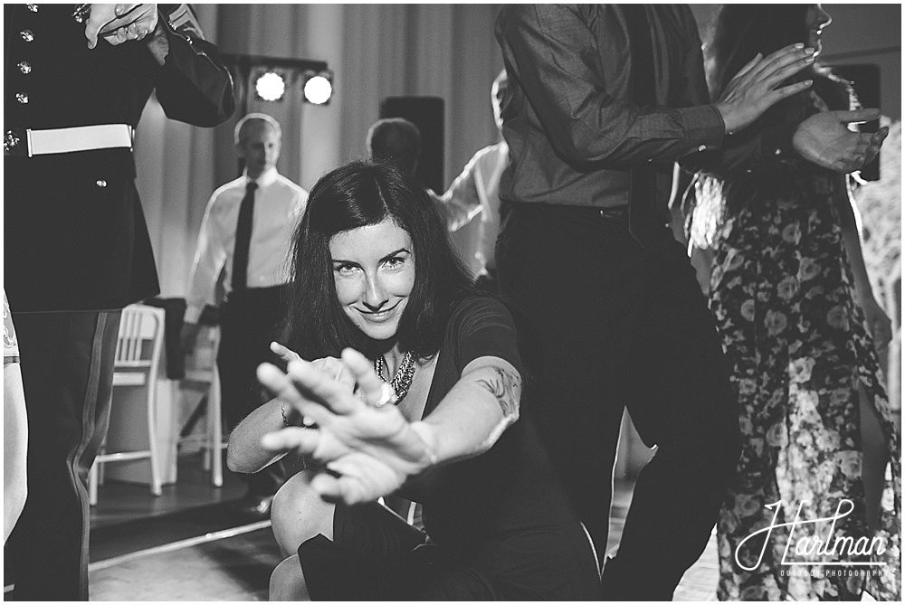 North Carolina Museum of Art Reception Dance floor