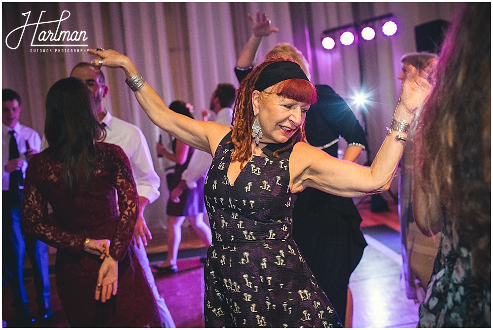 North Carolina Museum of Art NCMA Wedding Dance floor 0258