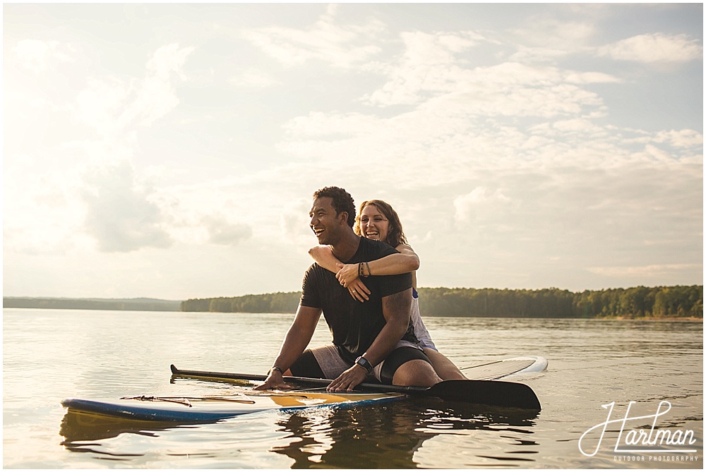 Jordan Lake Engagement Session