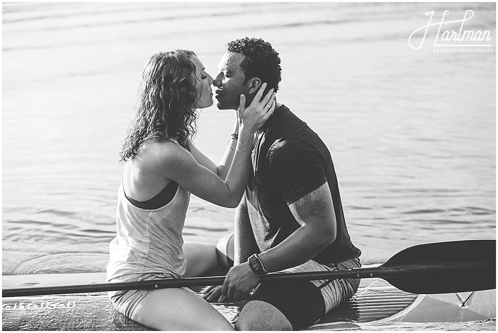 Paddle Board Engagement Session