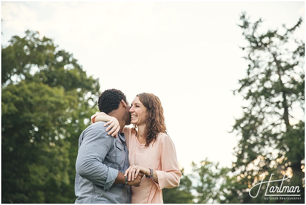 North Carolina Bohemian engagement