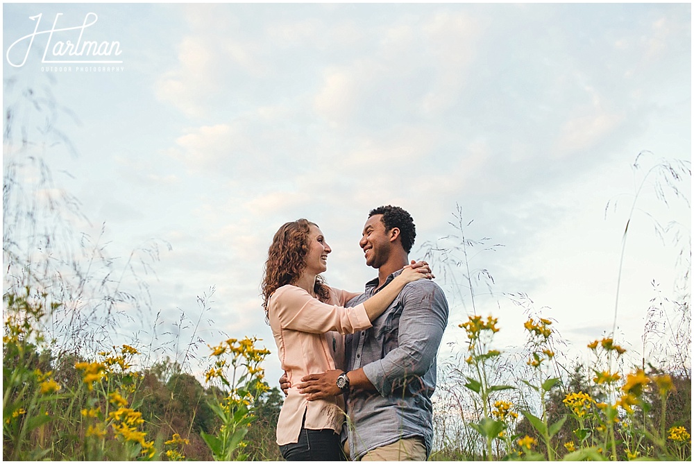 Bohemian Engagement Session North Carolina