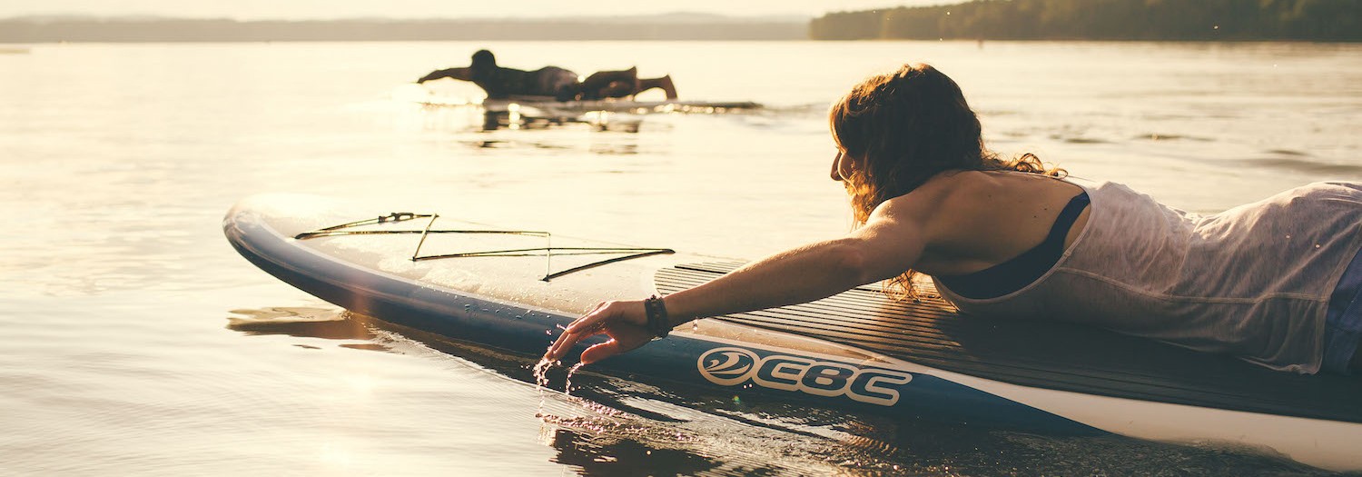 Rachel + Dave | Paddle Board Adventure Session 