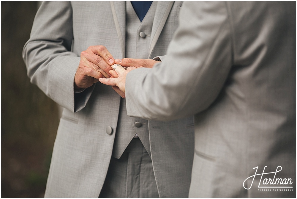 two men getting married in raleigh