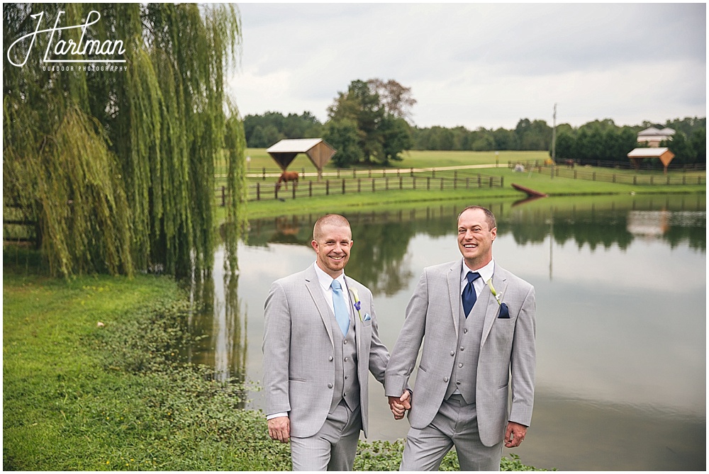 horse farm wedding north carolina