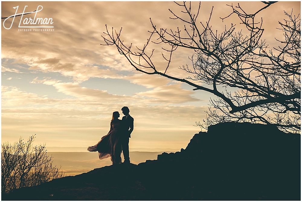 Epic Shenandoah Big Meadows Elopement Anniversary Engagement 1088